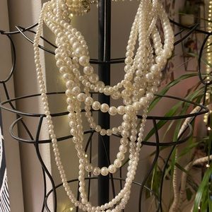 Layered Pearl Necklace